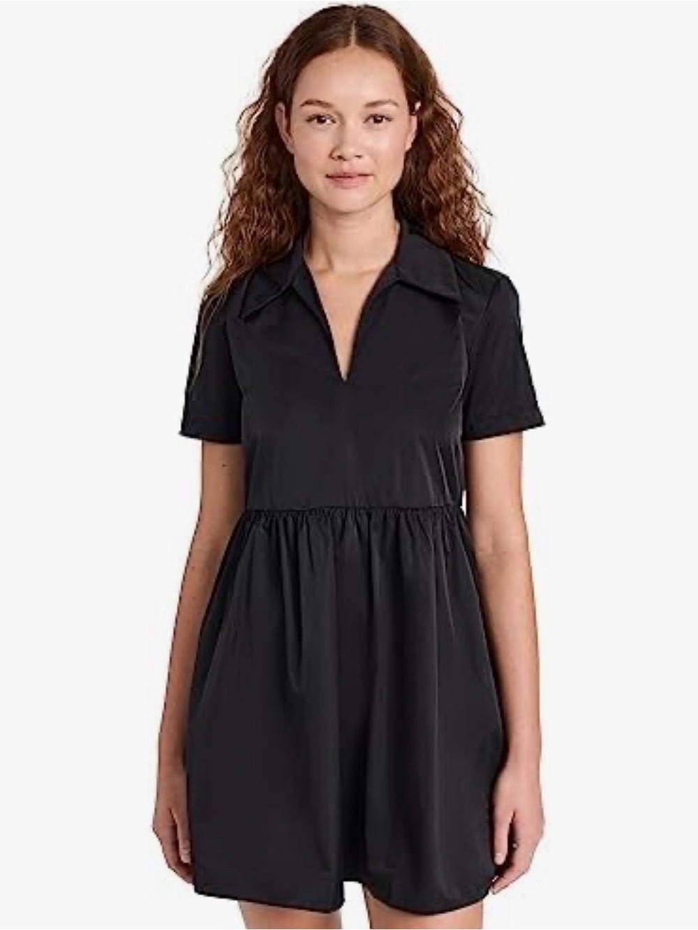 Amanda Uprichard Black Althea Mini Dress